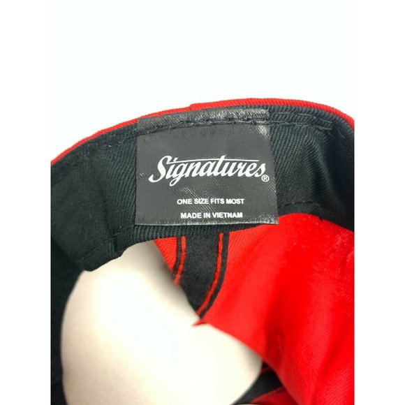 NCAA by Signatures University of Central Missouri Mules Red Snap-Back Game Hat - Picture 5 of 5